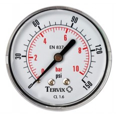  манометр Tervix 355112 Pro Line 50 0-6 бар 1/4