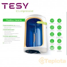  Водонагрівач TESY ModEco Ceramic 100l (Tesy GCV 1004724D C21 TS2RС) 302481 (бойлер) 