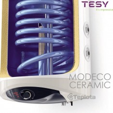 Бойлер непрямого нагріву Tesy Modeco Ceramic 120l (GCV9SL 1204724D C21 TS2RCP) 304327 ліве підключення 