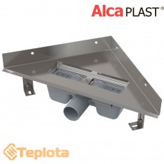  Alcaplast Кутовий трап (водостічний жолоб) ARZ1 для перфорованої решітки 