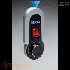  Водонагрівач Willer Brig mirror IV50DR (50л, дзеркальний, нерж. сталь, сухий ТЕН) (бойлер) 
