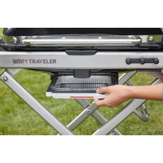  Weber 9010075 Weber Traveler газовий гриль, Колір - Чорний 