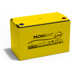  Акумуляторна батарея MONBAT TOP TERMINAL 12UPM3500 AGM 12V / 100 Ah, 340x173x220 мм, 35.5 кг 