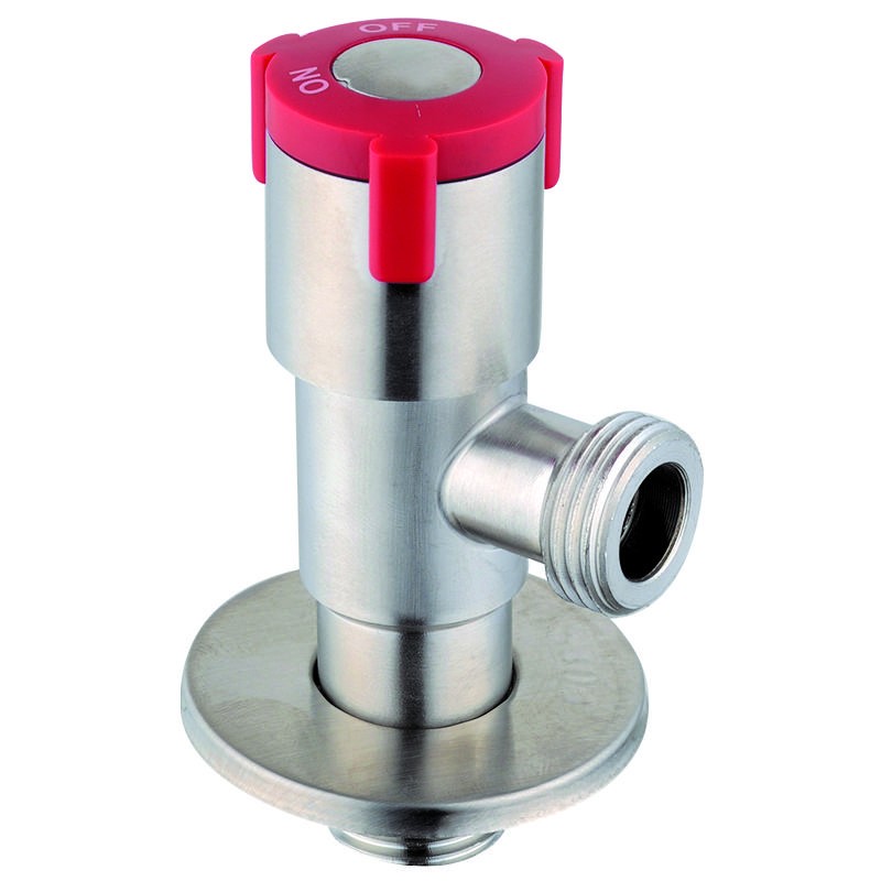 Кран для подключения сантехприборов Zerix VAL-07-1/2x1/2 из нерж