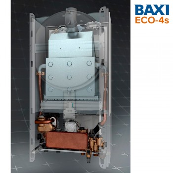  Газовий котел Baxi ECO 4s 24 i, двоконтурний 