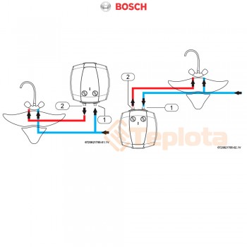  Водонагрівач Bosch TR 2000 15 B (Bosch Tronic 2000 T mini, арт. 7736504746) (бойлер) 