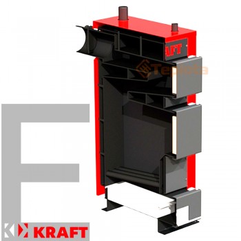  Котел твердопаливний Kraft E new 16 кВт з автоматикою (Котел Крафт Модель E new) 
