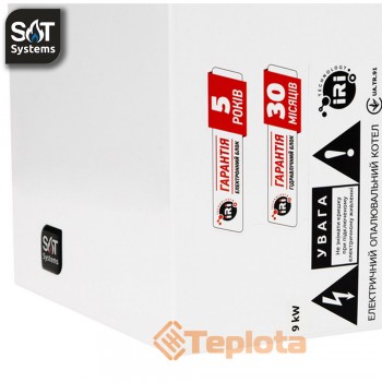  Електричний котел настінний SAT Systems Chip PRO 9 (220 и 380В, сімісторний) 