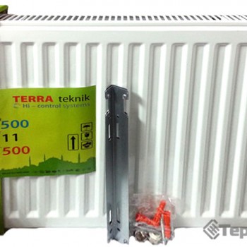  Радіатор сталевий TERRA teknik 22 600x2600 (нижнє підключення) 