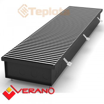  Внутрішньопідлоговий конвектор Verano VK 410.90.0800 (природна конвекція VK15, 800/404/90мм) 